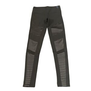 ALO Yoga  Moto Leggings Black Activewear Size Small